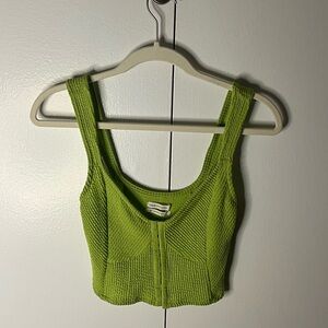 UO Green Corset Top